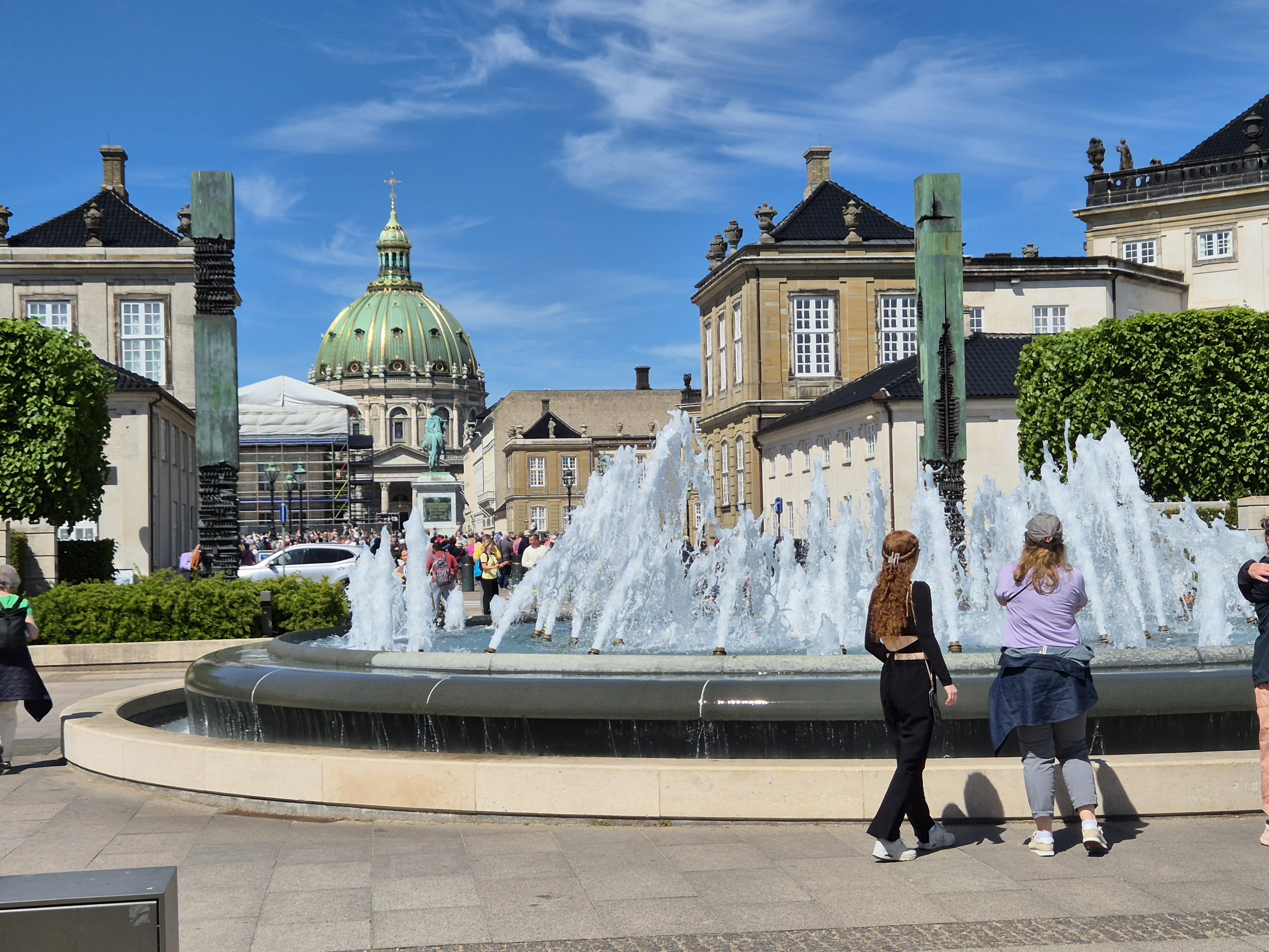 Amalienborg Palace a Copenhagen.