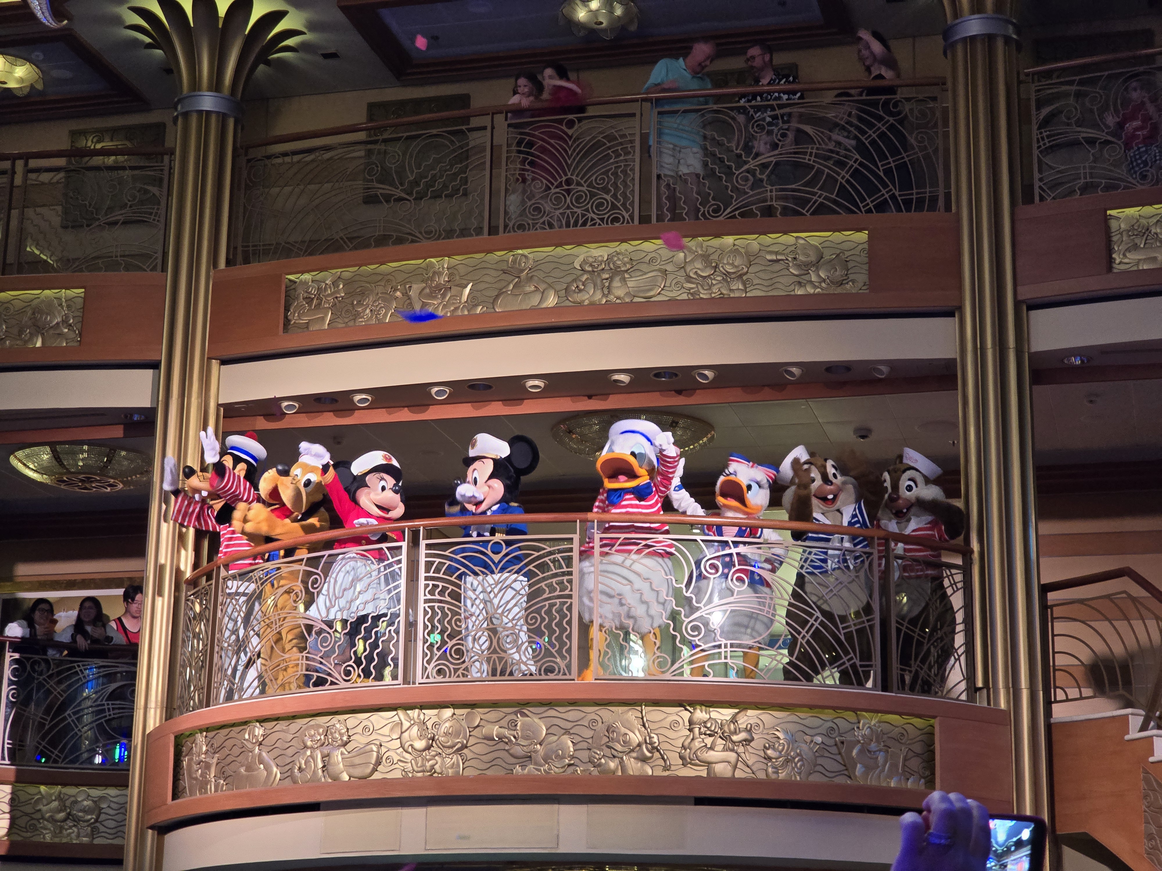 Animation on board Disney Dream