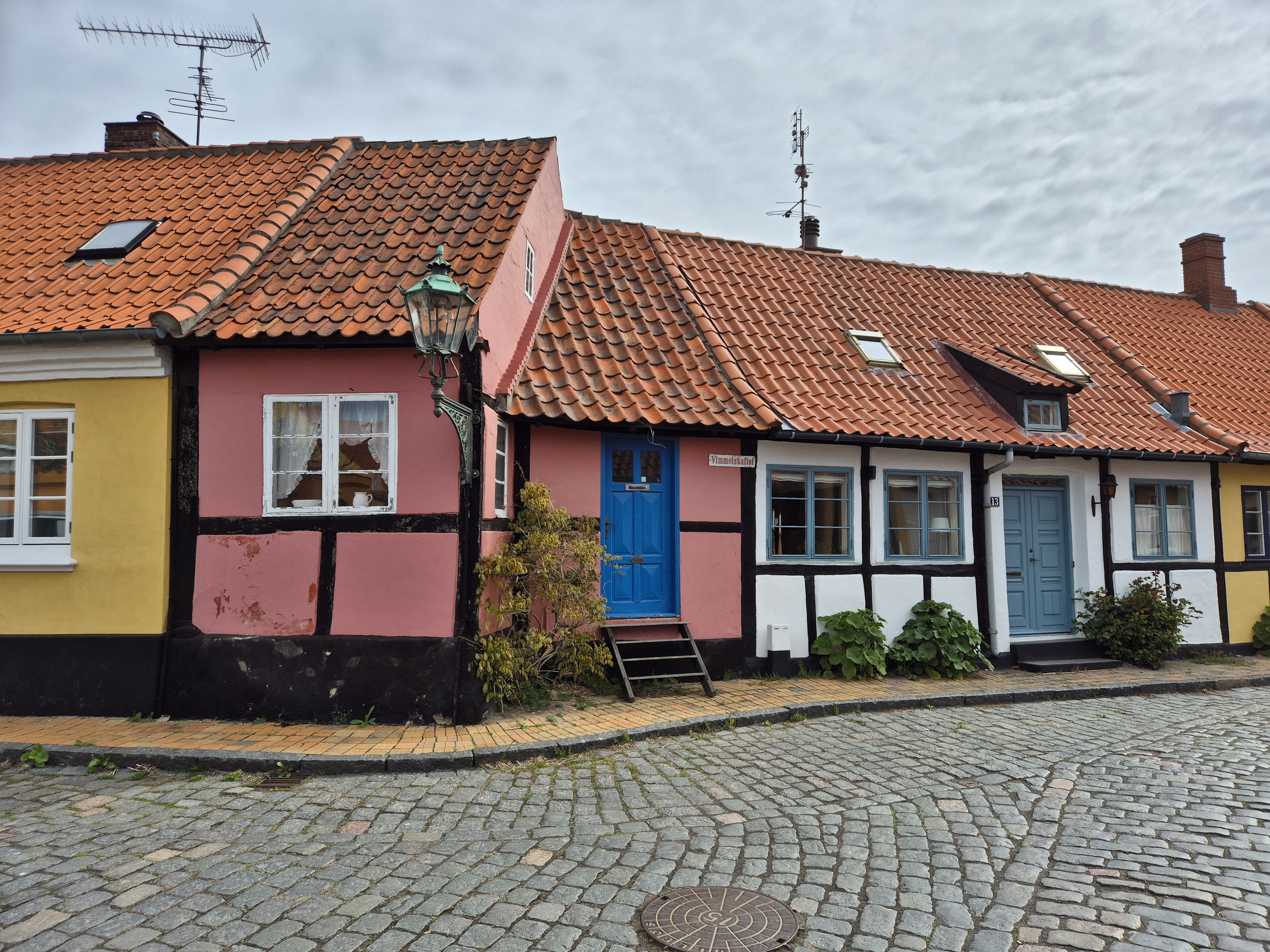 La casa più piccola di Rønne, Bornholm.