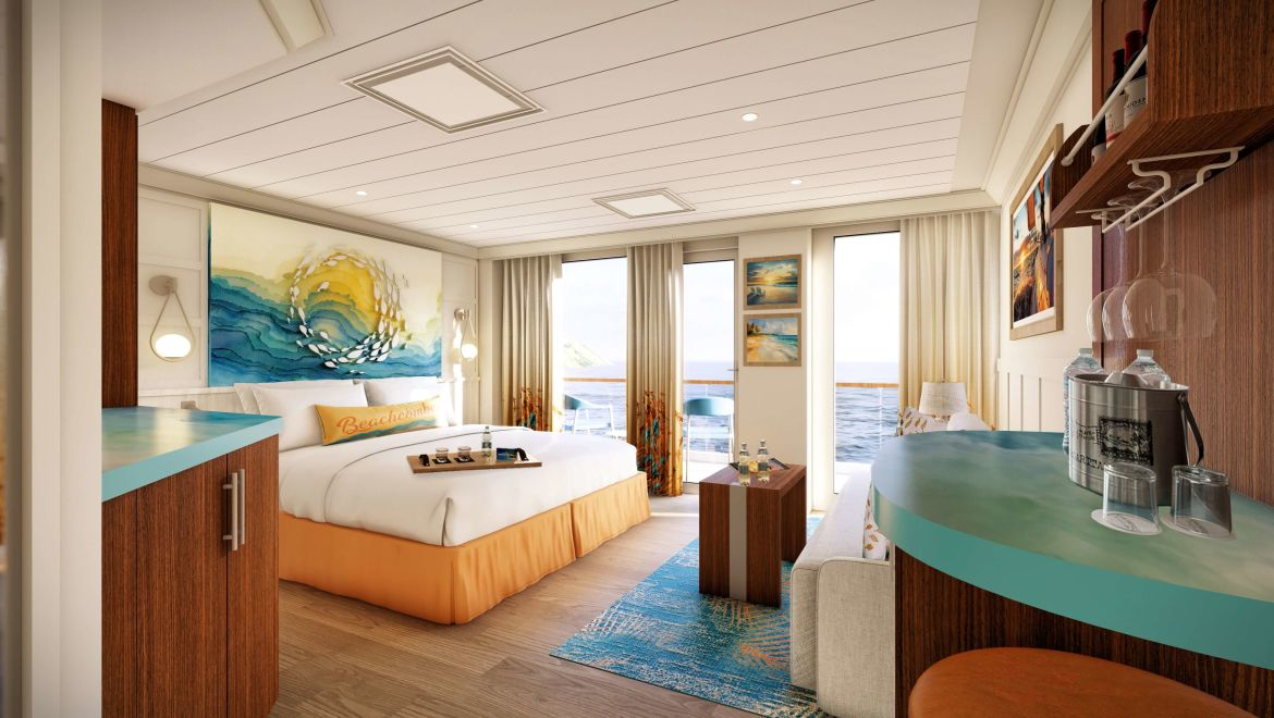 Cabine a bordo di Beachcomber