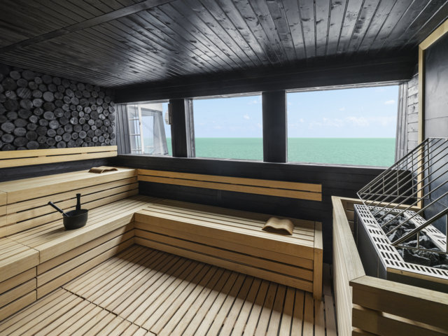 Charcoal Sauna Norwegian Jade and Norwegian Gem