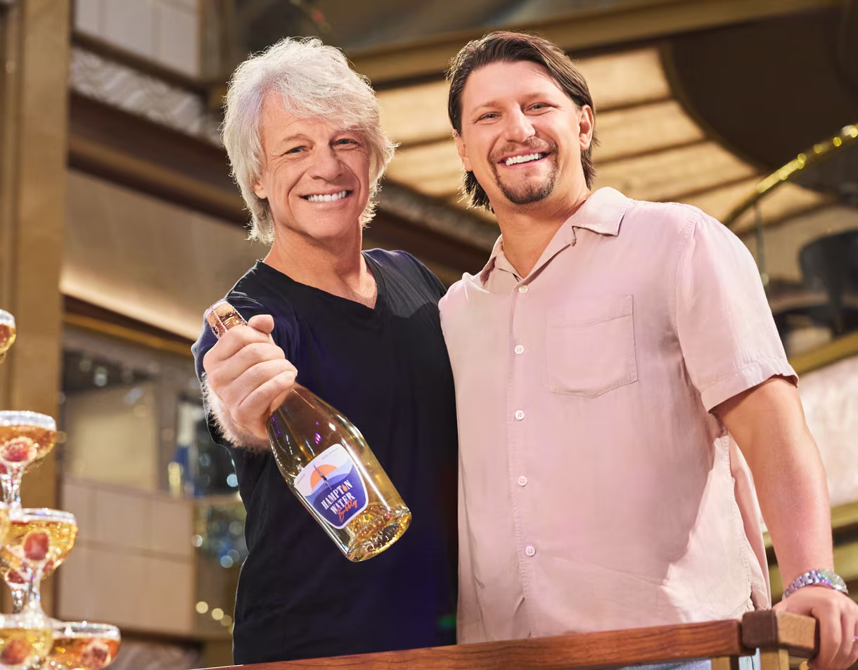 Hampton Water, o vinho rosé de Jon Bon Jovi e Jesse Bongiovi.