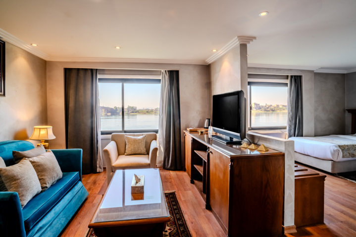 Junior Suite Living Area Century Cruises