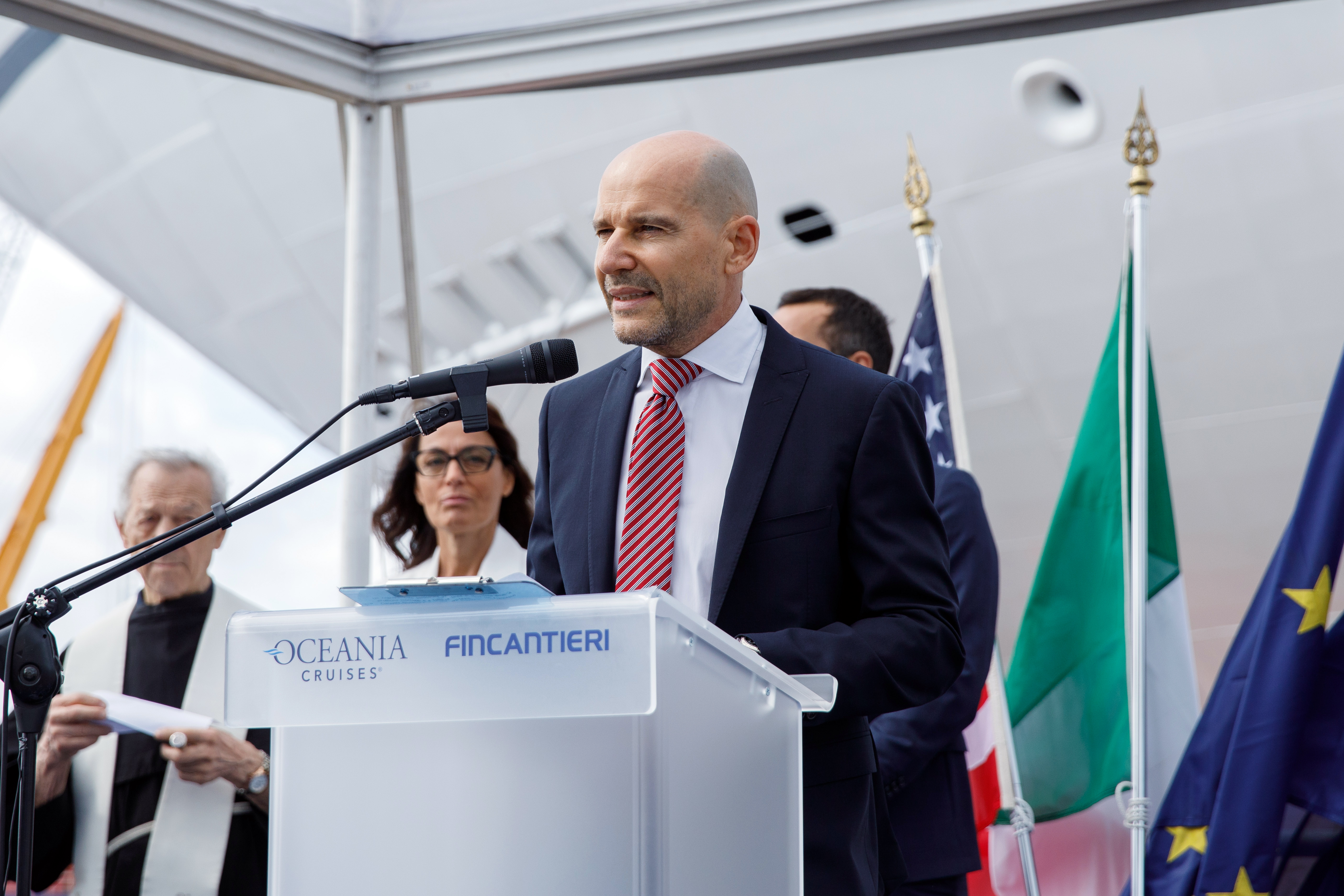 Marco Lunardi, Senior Vice President, Fincantieri Marghera Shipyard.