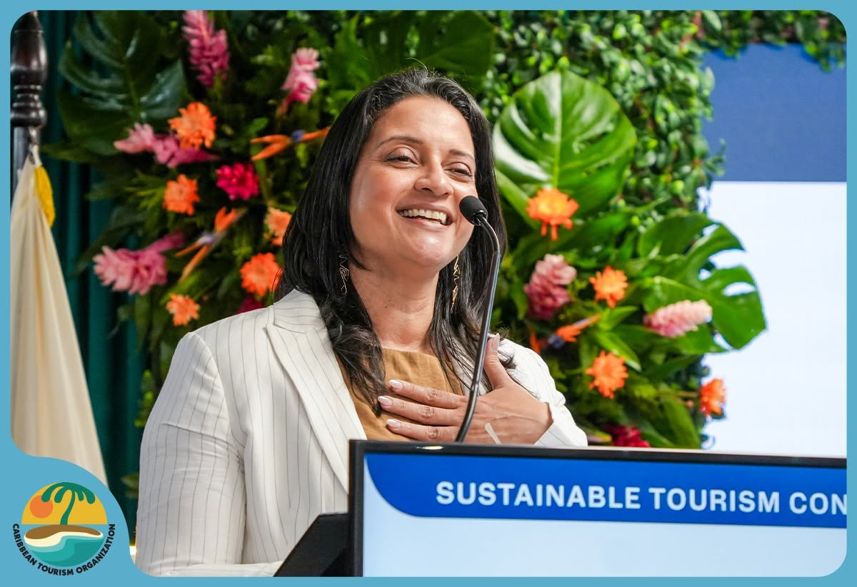 Nicole Usher Solano, Chief Executive des Ministeriums für Tourismus, Jugend, Sport und Beziehungen zur Diaspora von Belize.