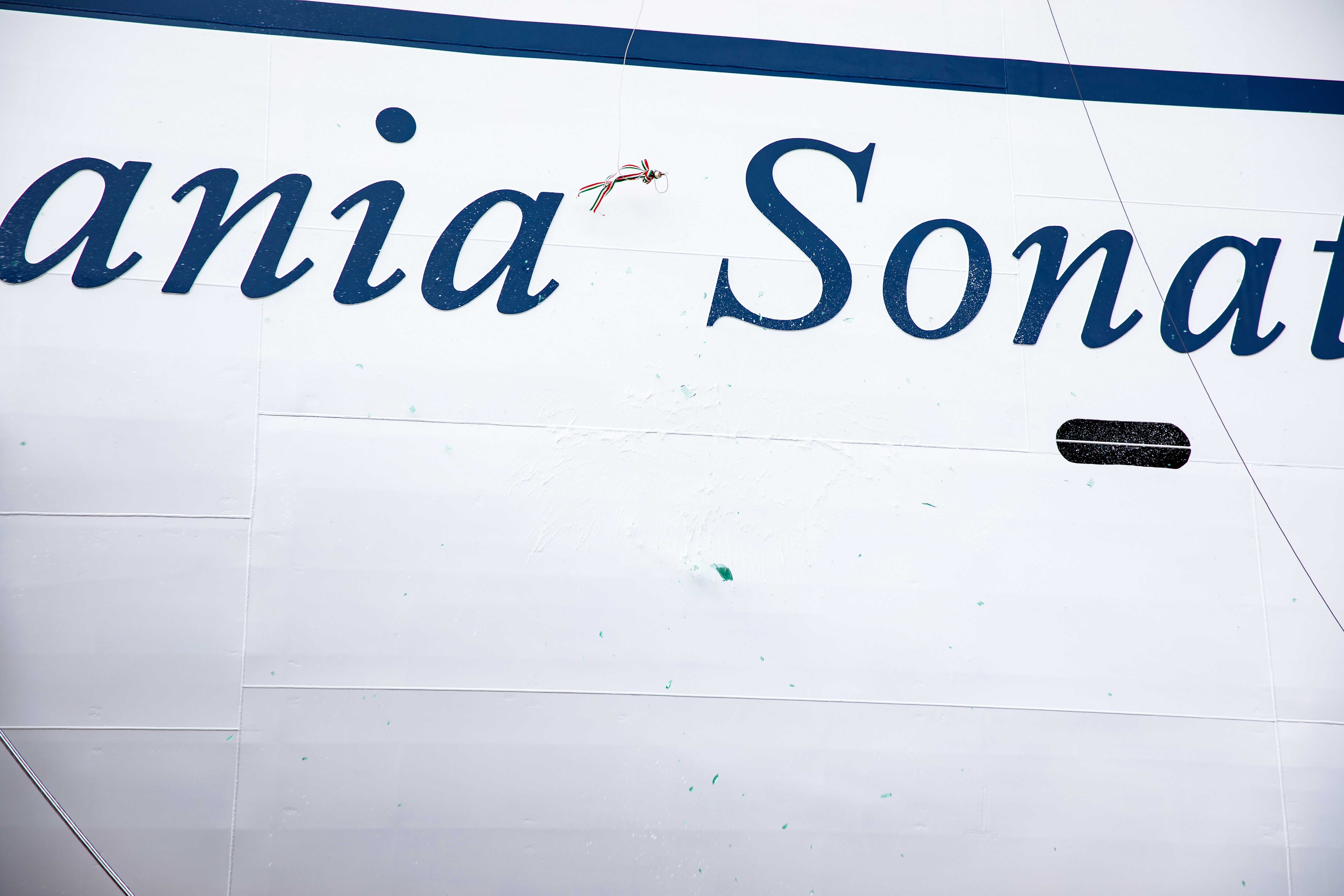 Oceania Sonata Float Out Ceremony
