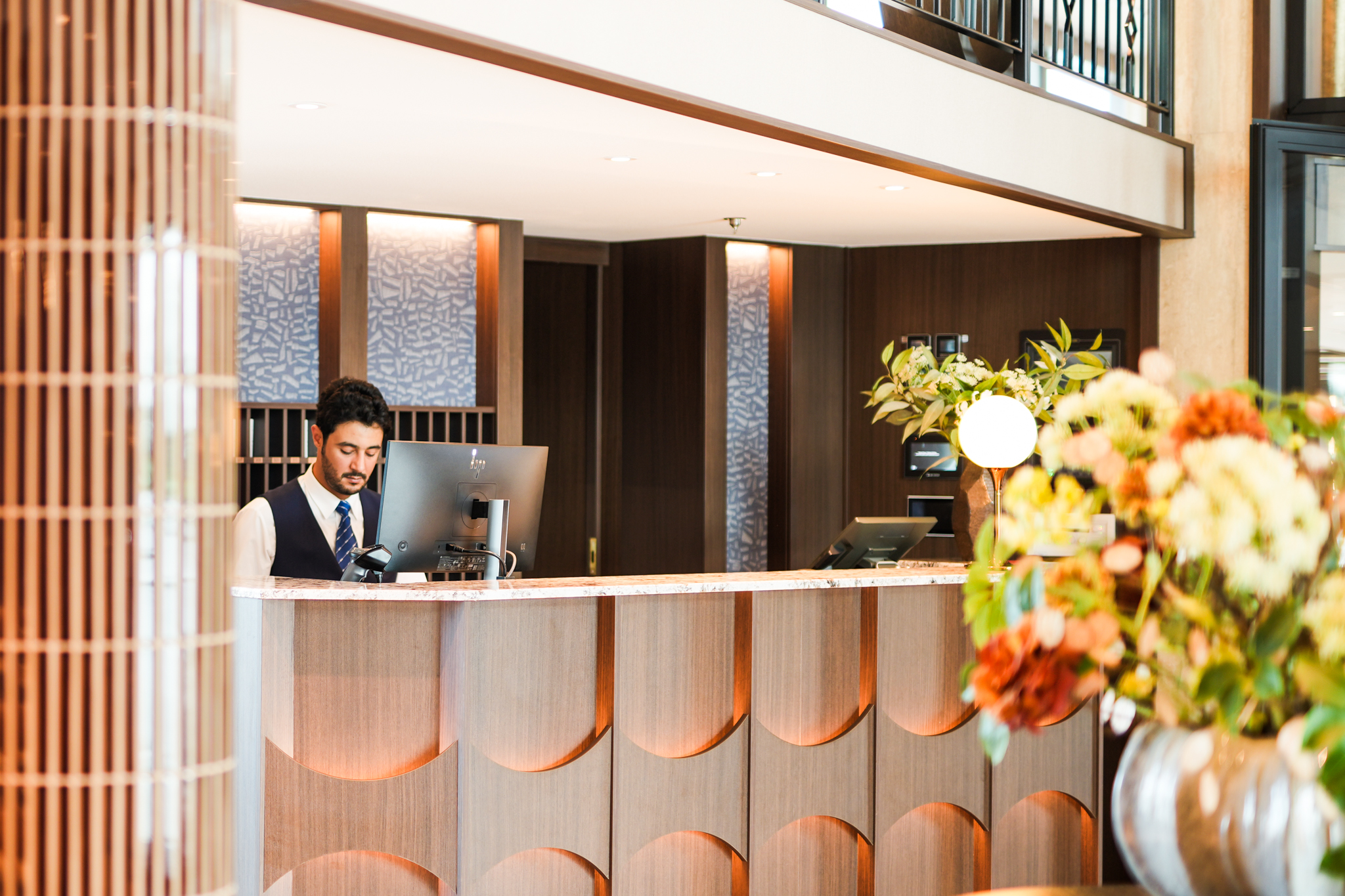 Resplendence Lobby reception