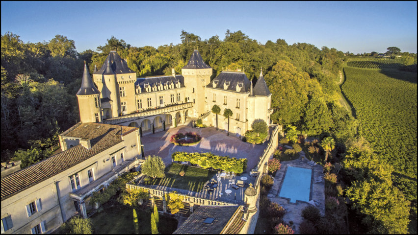 Château de La Rivière, en Burdeos, Francia.