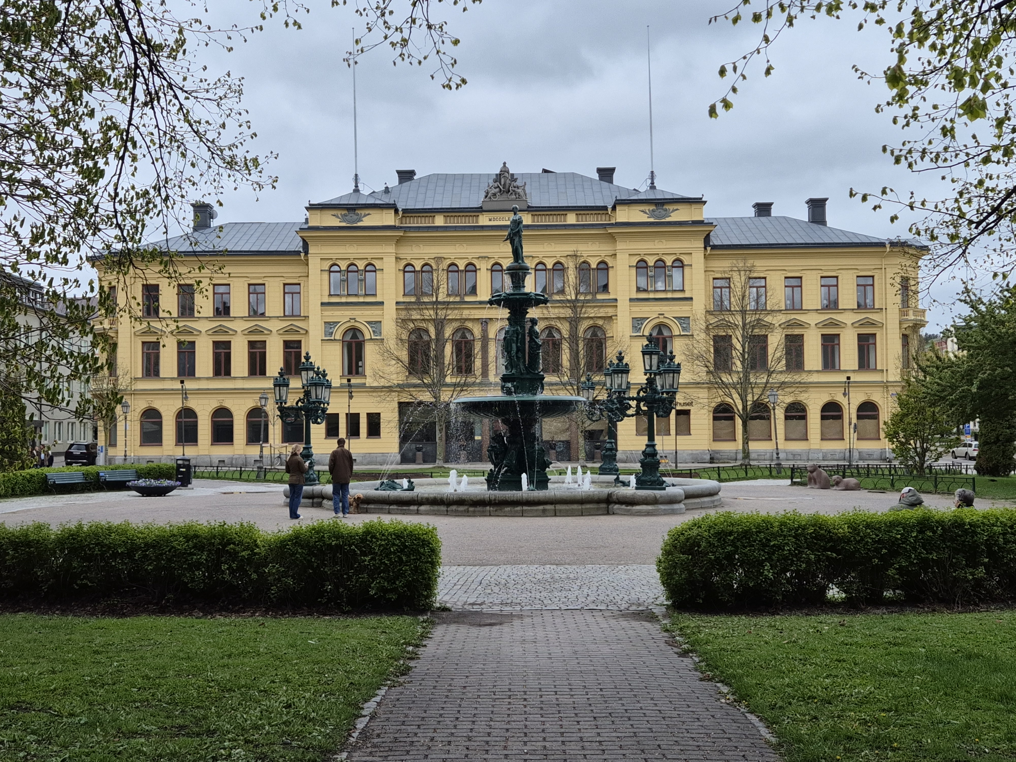 Storgatan a Sundsvall, Svezia.