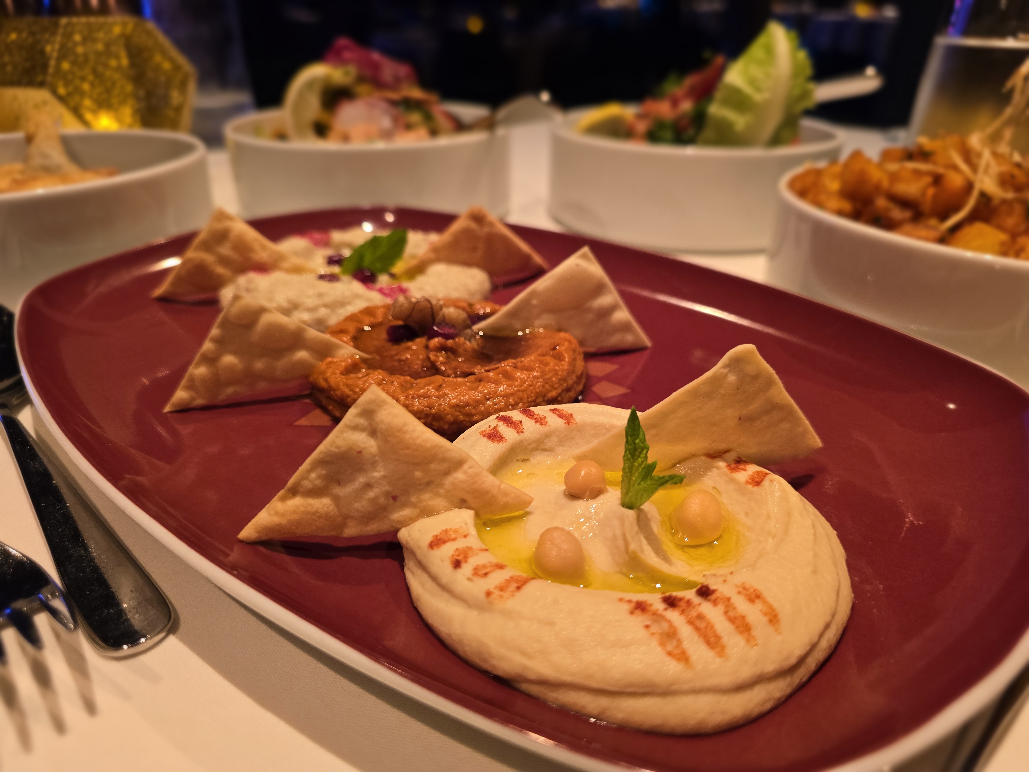 Trio Lebanese (Hummus, Mutabbal, Muhammara)
