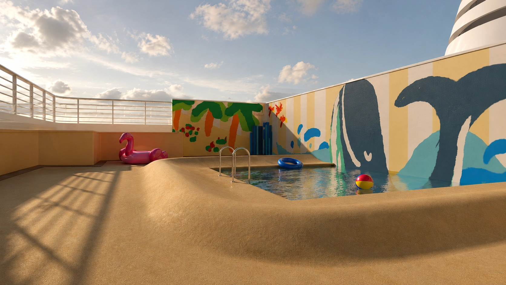 Crystal Grace kids pool