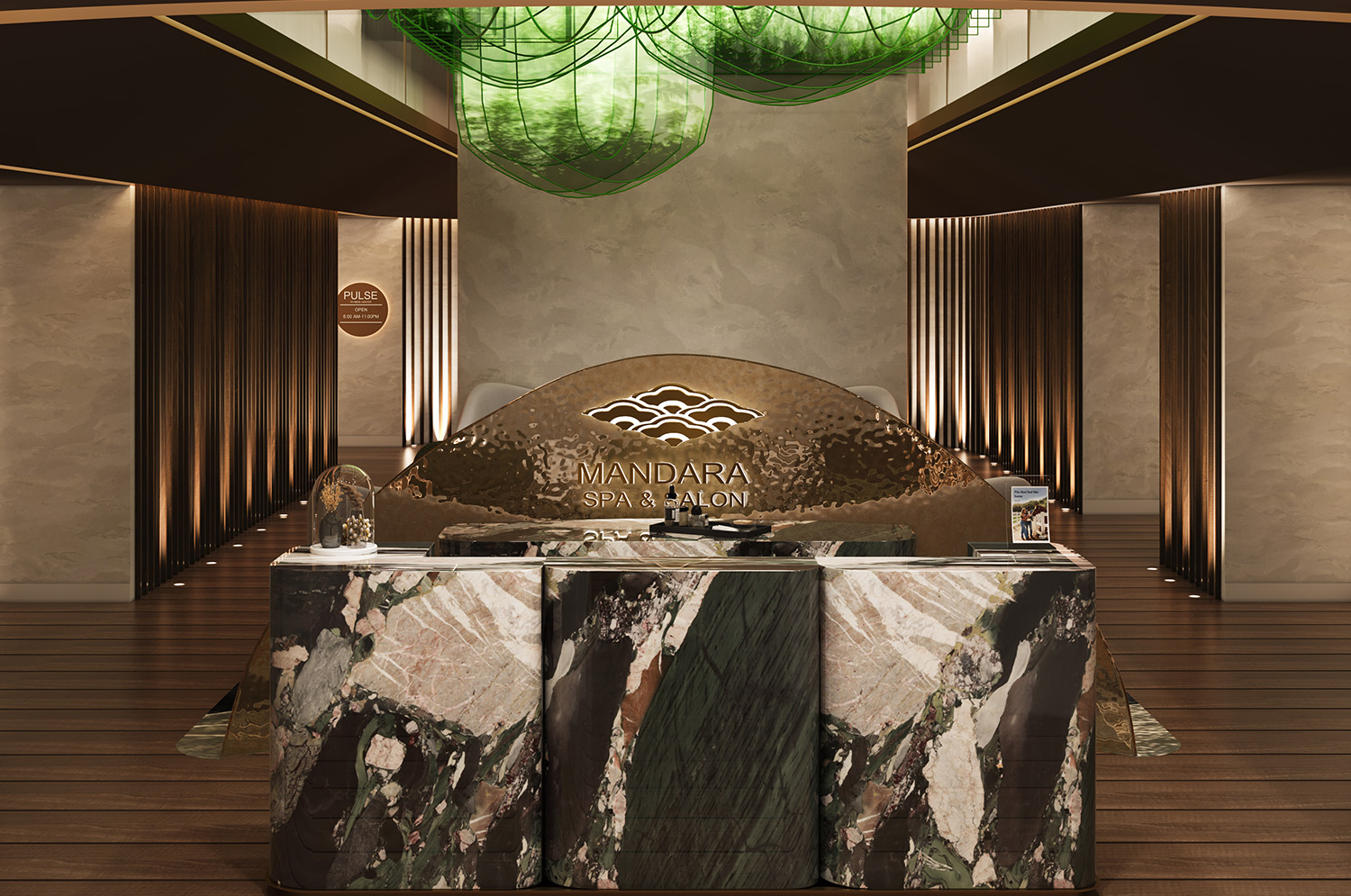 Mandara Spa Salon Reception