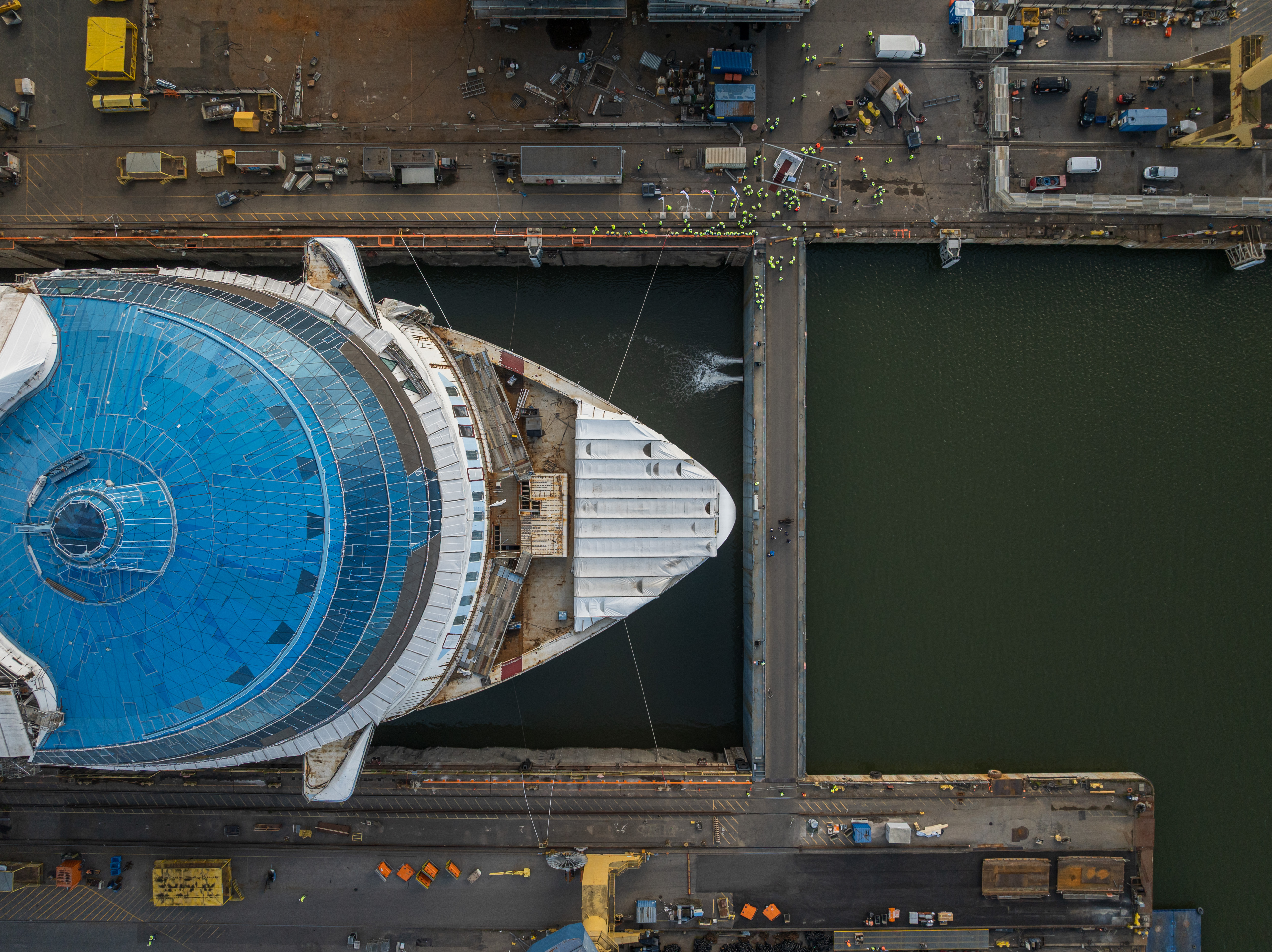Hero of the Seas Float Out