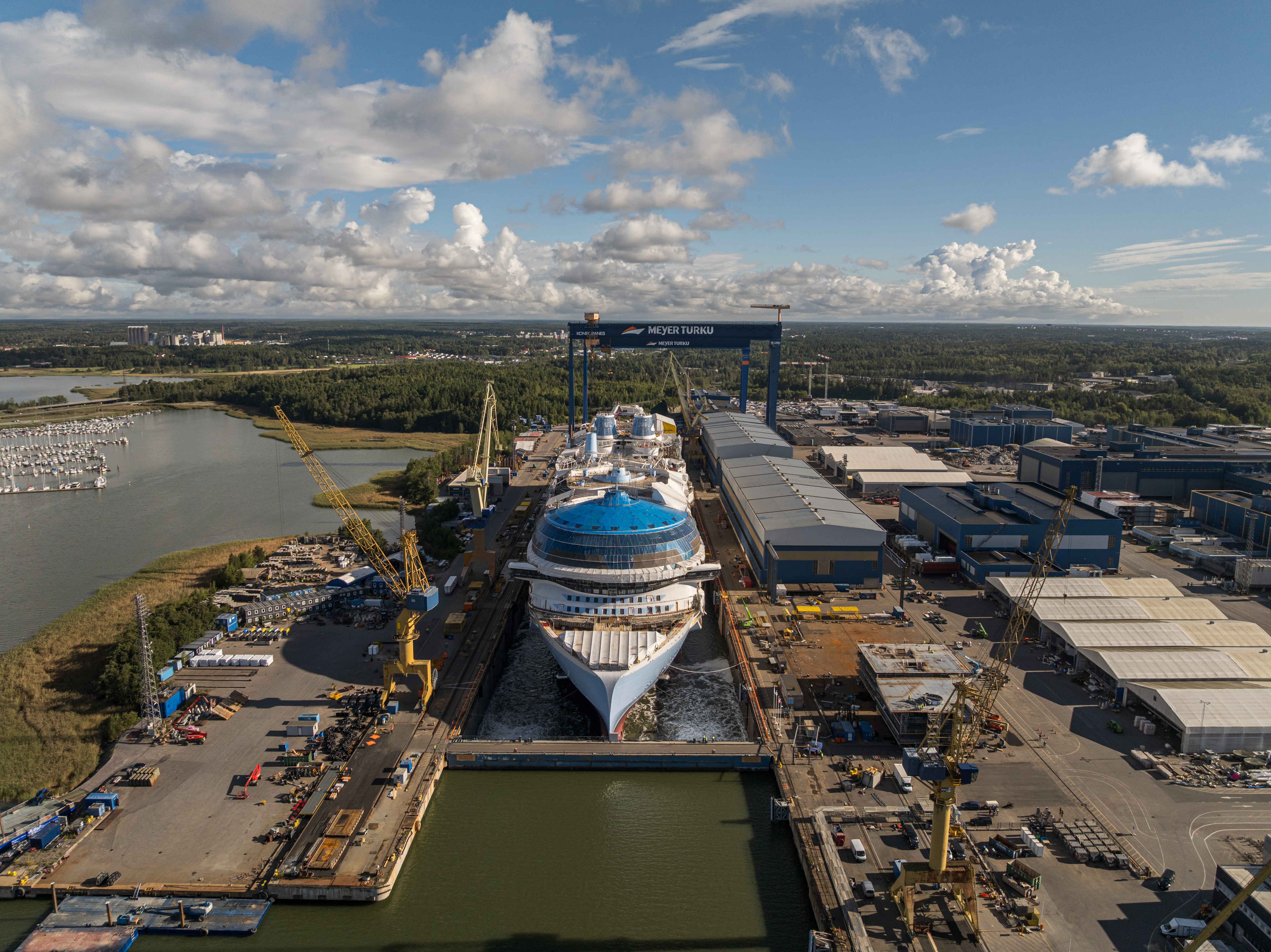 Hero of the Seas Float Out