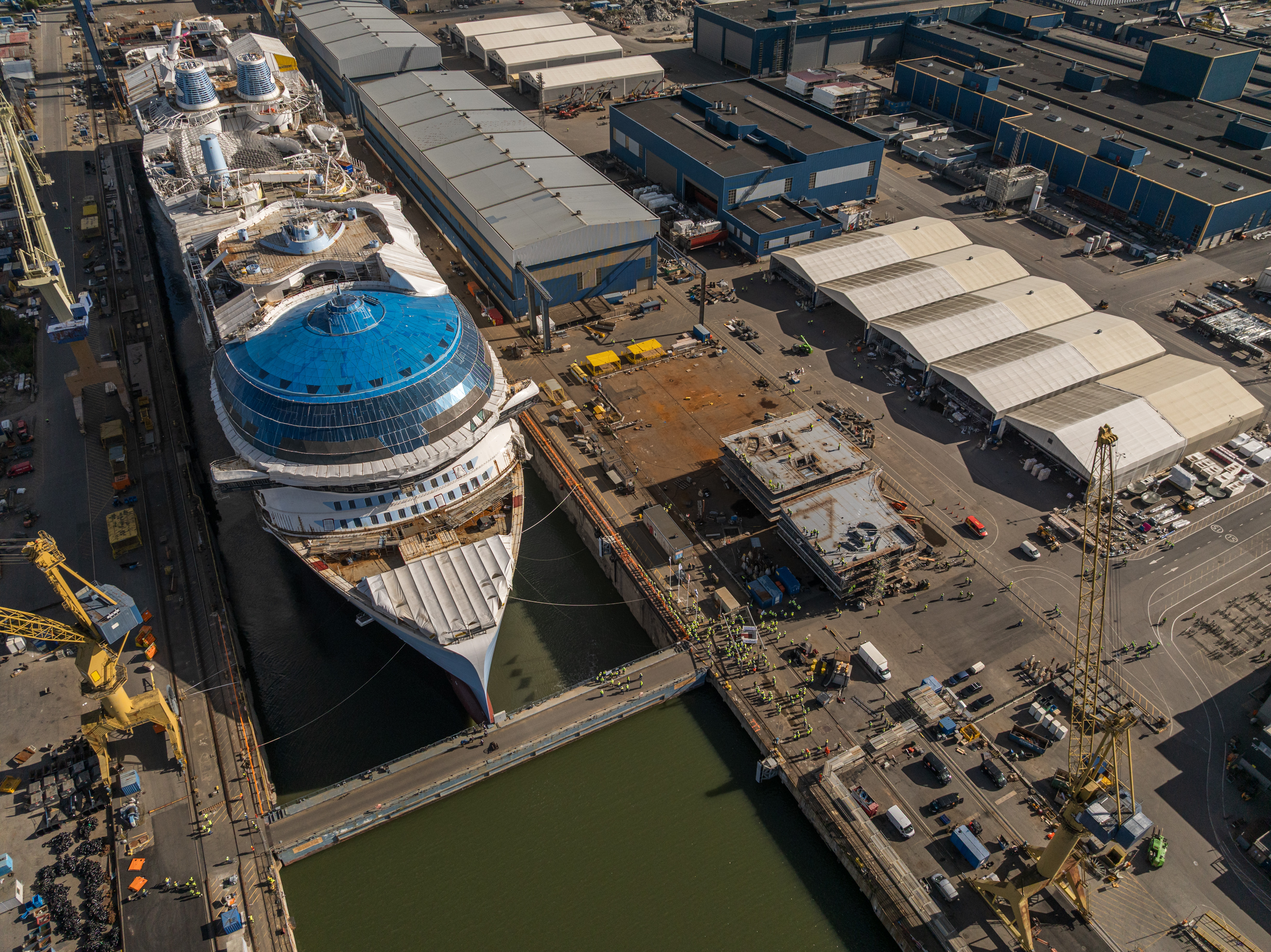 Hero of the Seas Float Out
