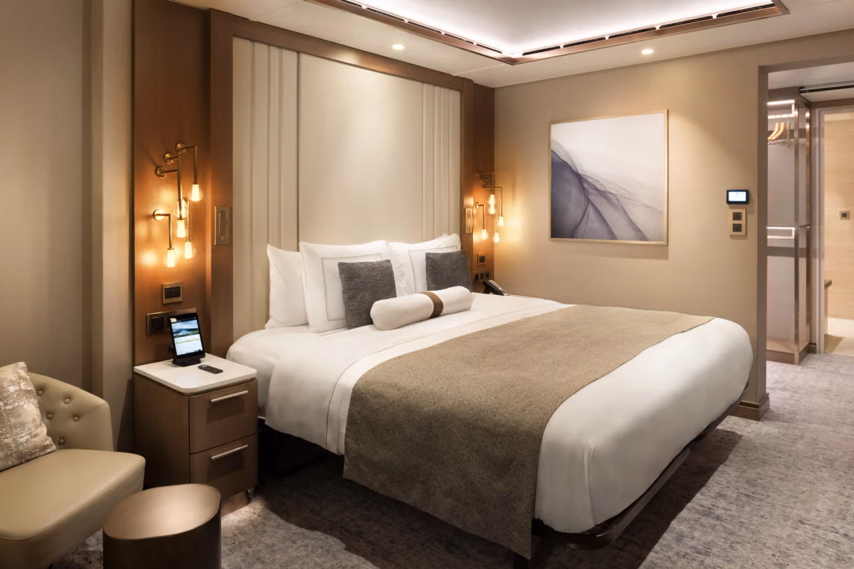Veranda Suite aboard Silver Endeavour