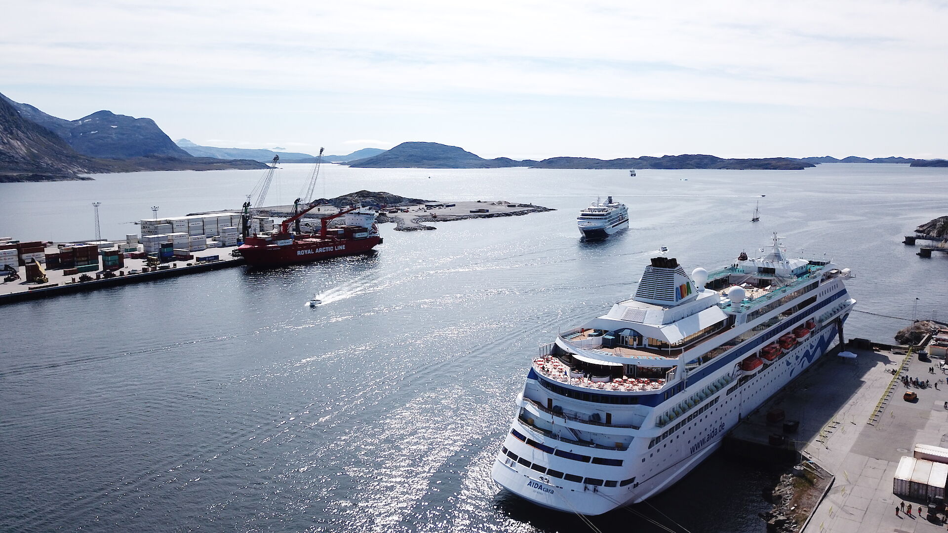 AIDAcara in Nuuk