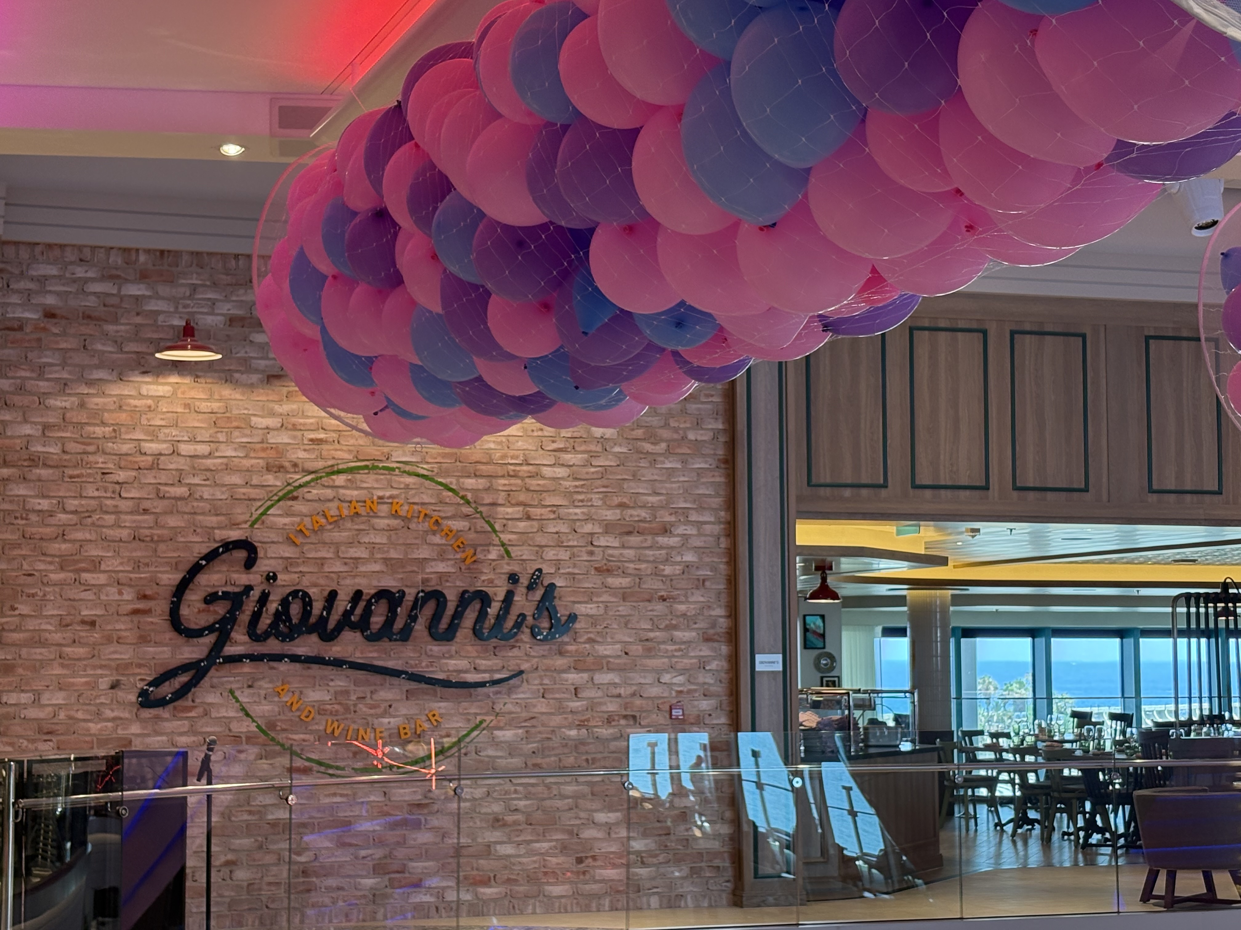 Legend of the Seas Royal Promenade - Giovanni's Italian Kitchen &amp; Wine Bar Deck 6