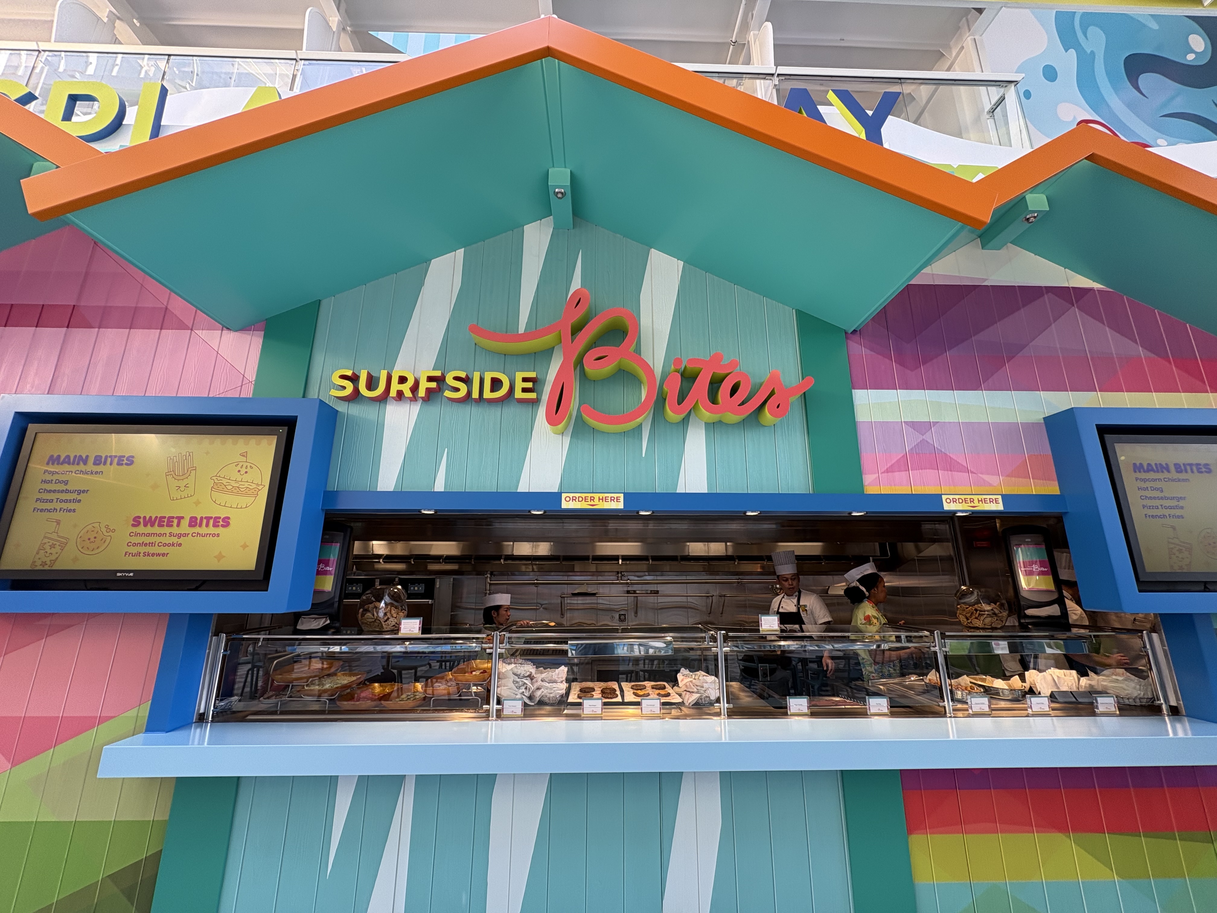 Legend of the Seas Surfside Bites Deck 7