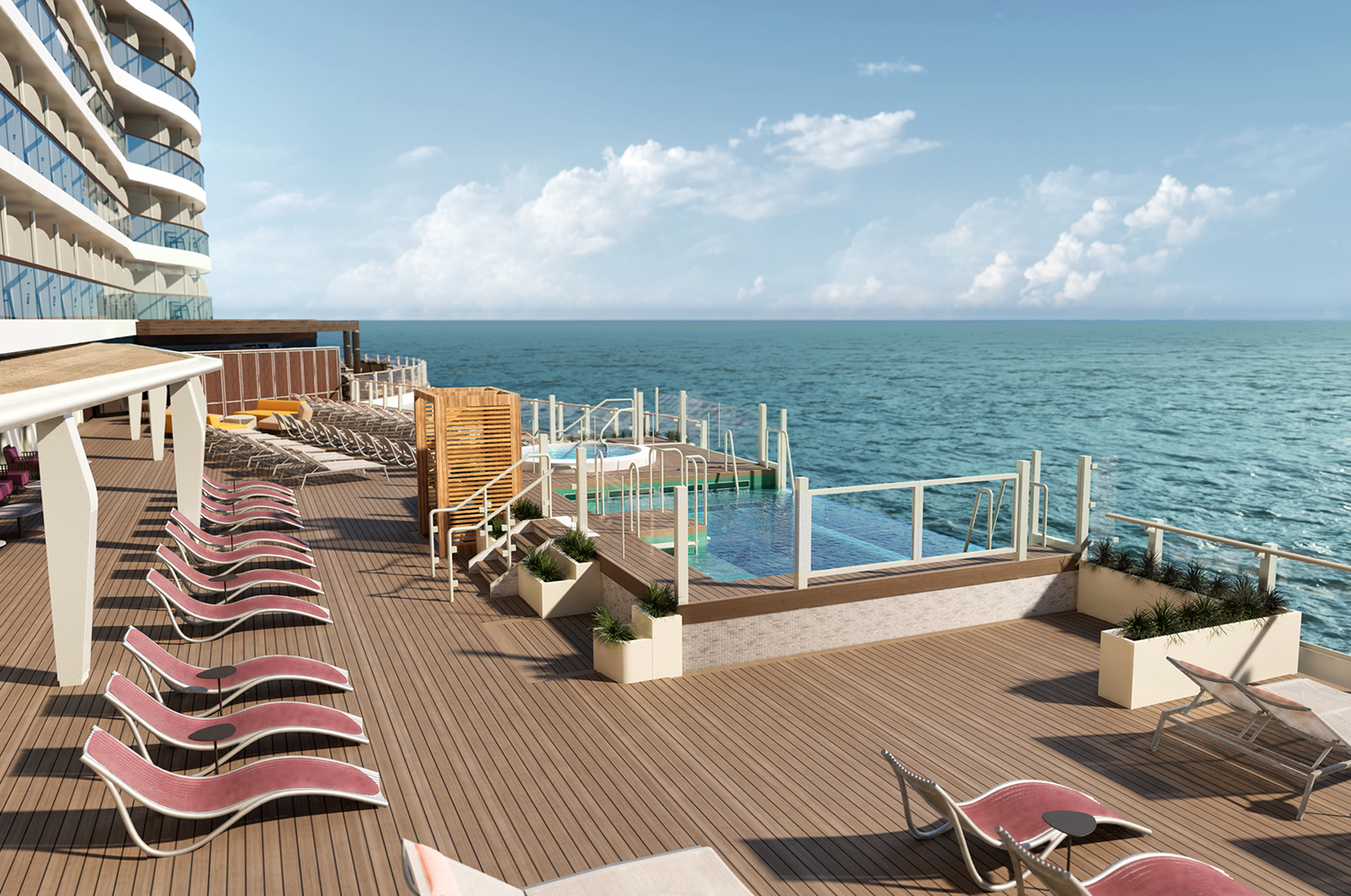 Norwegian Aura Infinity Beach