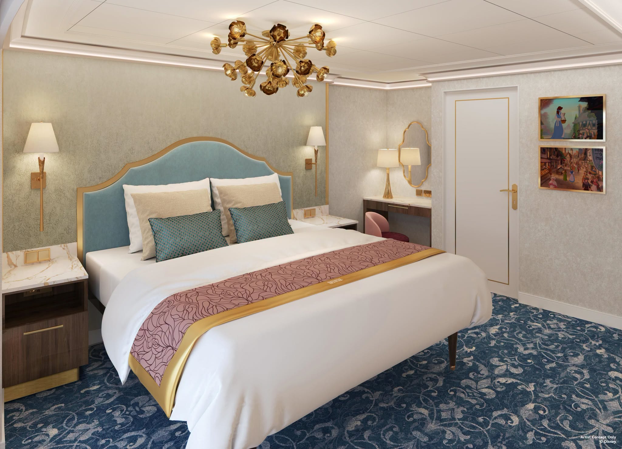 The Royal Rose Suites will take cues from Beauty and the Beast