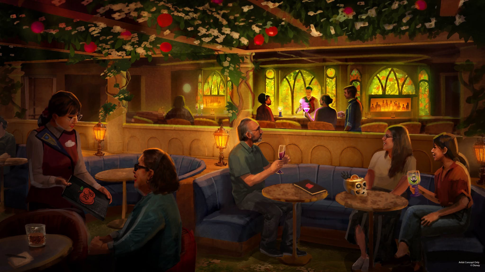 Wishing Well aboard the Disney Believe Rendering